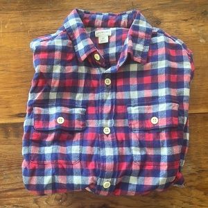 COPY - Crewcuts super soft flannel button down!